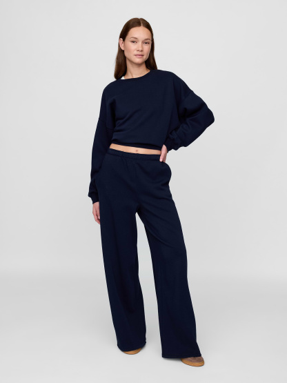 VintageSoft Baggy Sweatpants - Navy blue