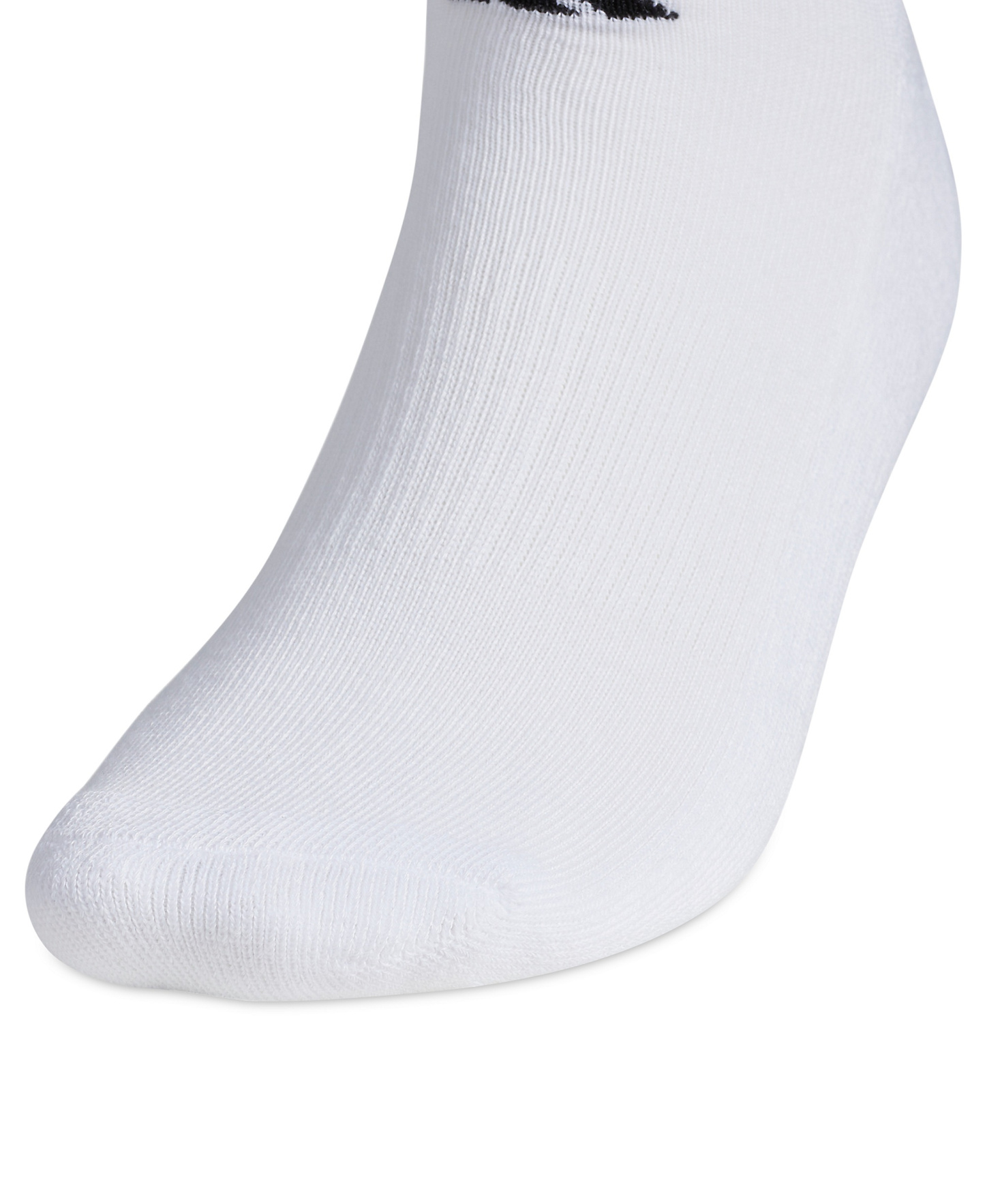 adidas Men's Cushioned Athletic 6-Pack No Show Socks - White