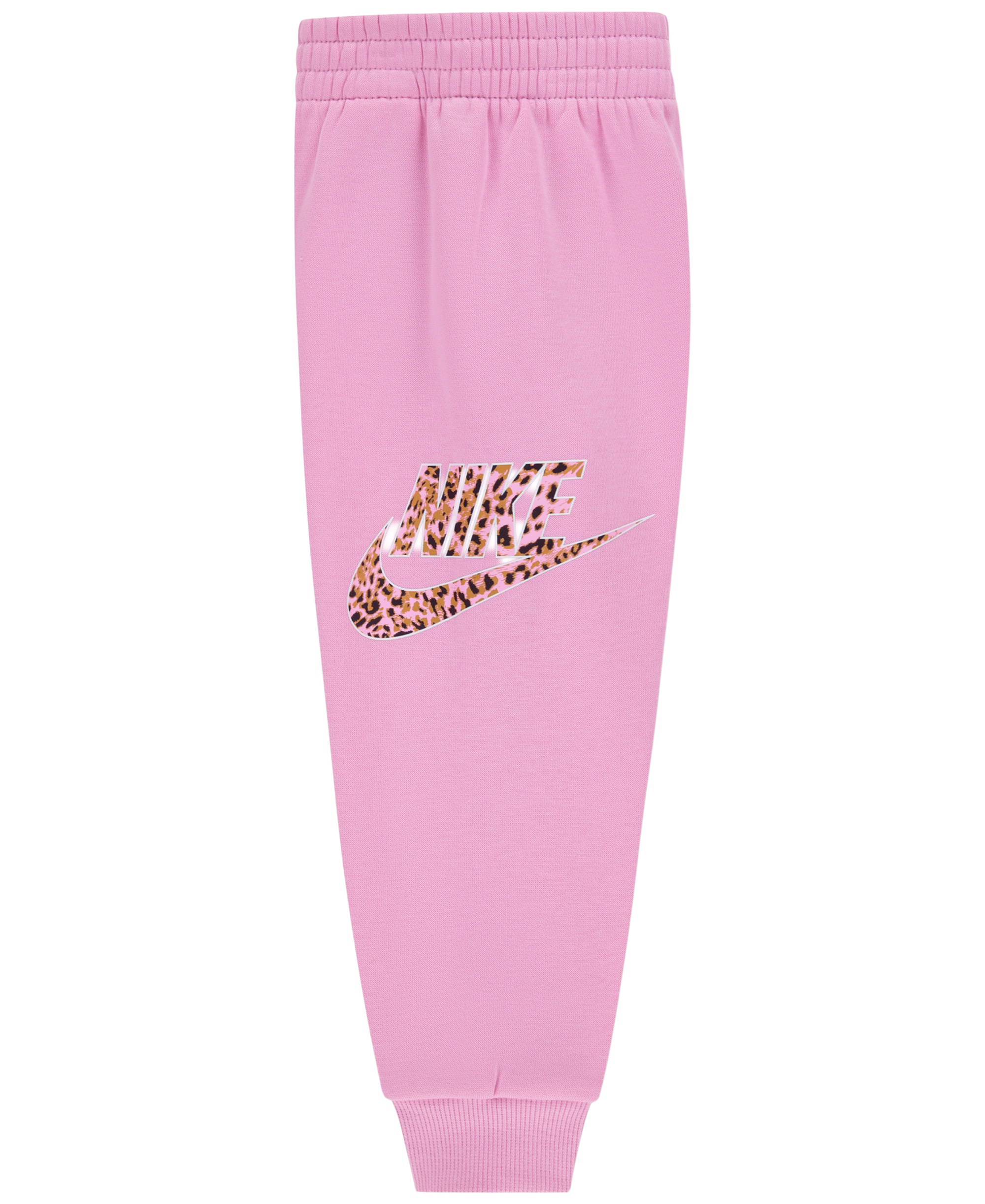 Nike Toddler Girls' 2T-4T Futura Logo Hoodie and Joggers, 2-Piece Set - Pink Rise