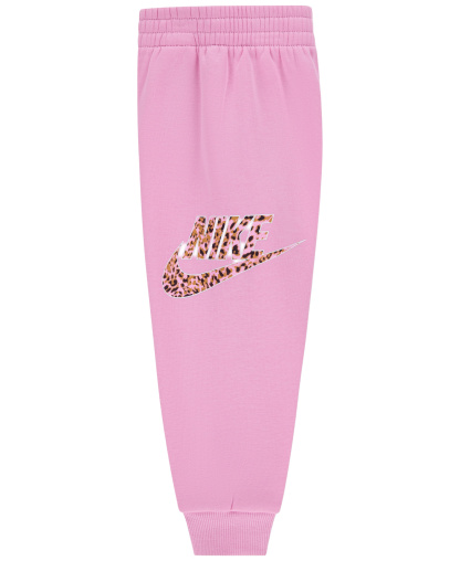 Nike Toddler Girls' 2T-4T Futura Logo Hoodie and Joggers, 2-Piece Set - Pink Rise