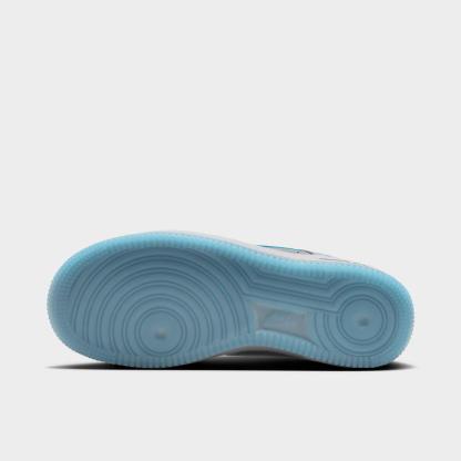 Big Kids' Nike Air Force 1 Low Casual Shoes - Pencil Point/Work Blue/Wolf Grey