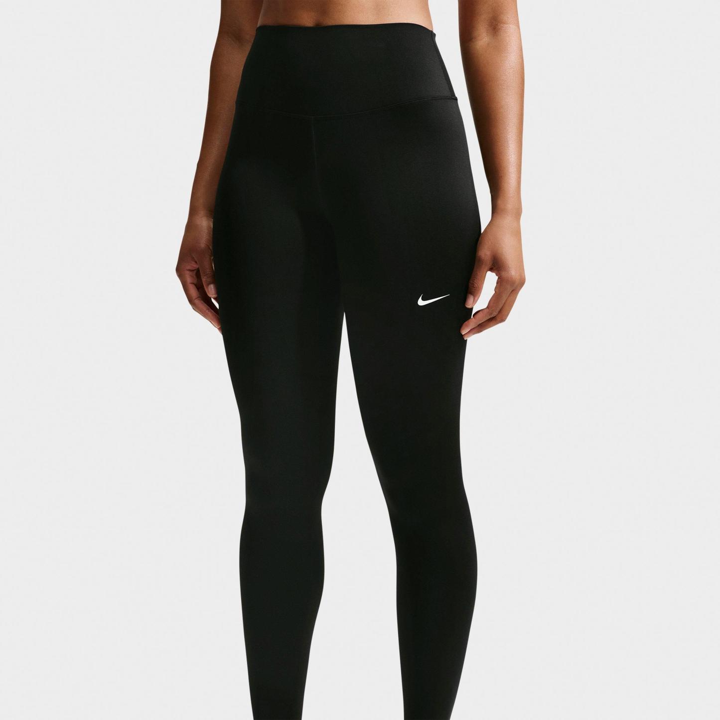 Women's Nithtke One Therma-FIT High-Waisted Full-Length Leggings - Black/White