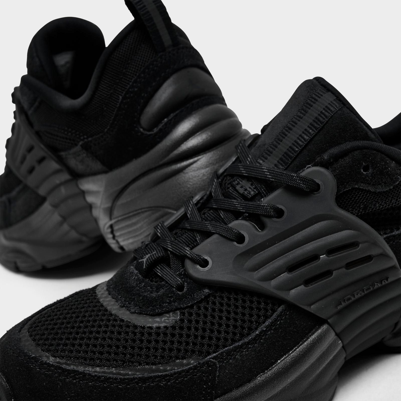 Big Kids' Jordan Trunner O/S Casual Shoes - Black/Black - view 3
