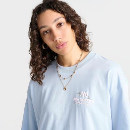 Women's New Balance 740 Boyfriend T-Shirt - Oxford Blue - view 6