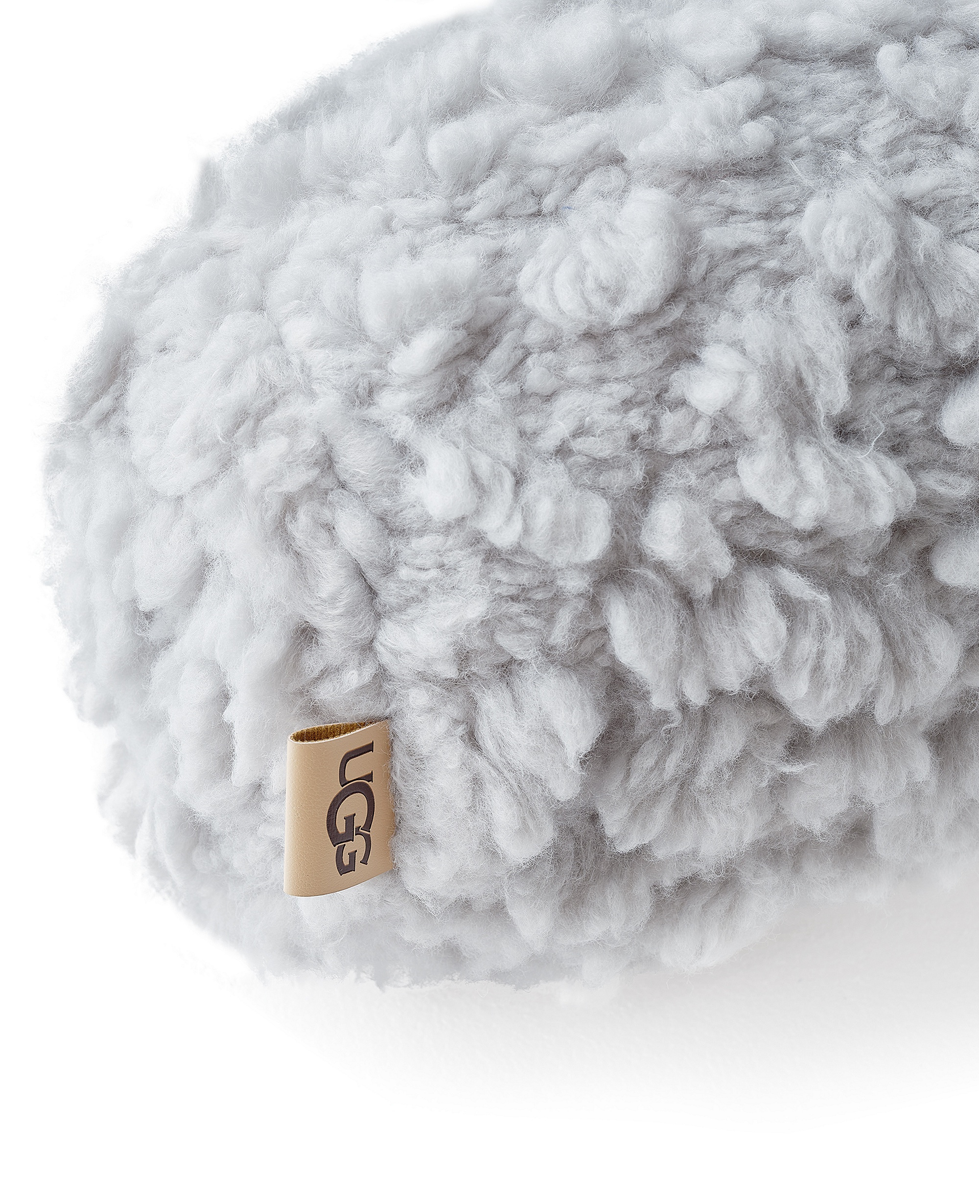 UGG® Shira Textured Bolster, 48" x 8" - Stone
