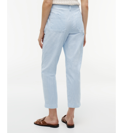 Tommy Hilfiger Women's Twill Patch Pocket Chinos Pants - Classic Ithaca Flag