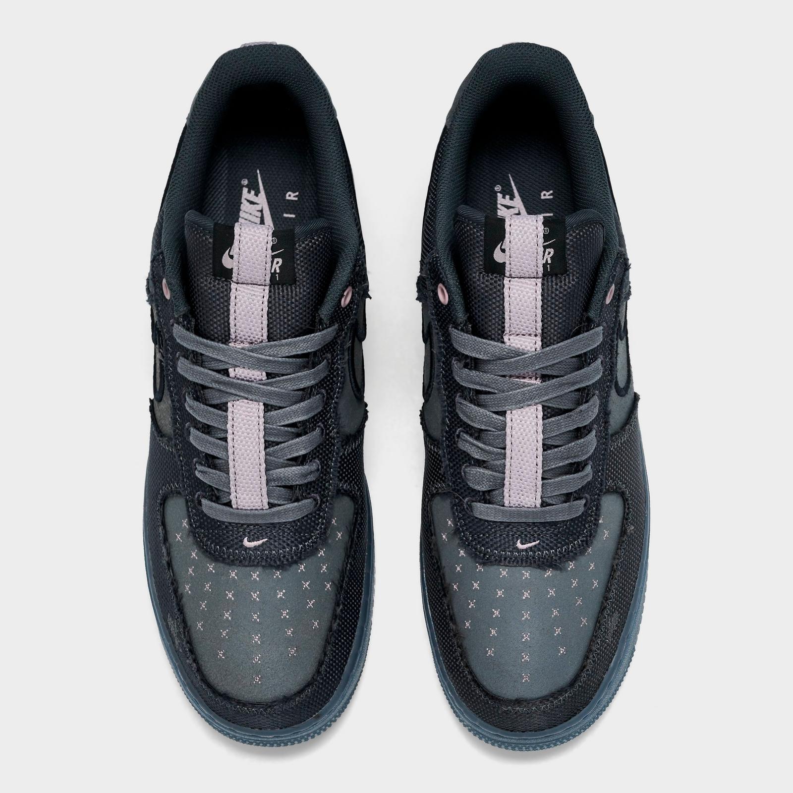 Men's Nike Air Force 1 Low SE Casual Shoes - Anthracite/Iron Grey/Light Violet Ore/Black
