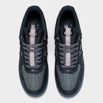 Men's Nike Air Force 1 Low SE Casual Shoes - Anthracite/Iron Grey/Light Violet Ore/Black