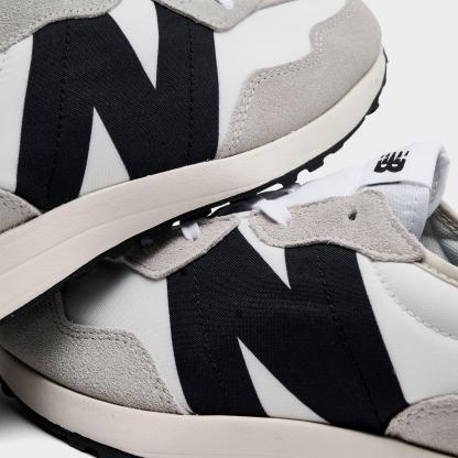 Big Kids' New Balance 327 Casual Shoes - Silver Birch/Black - view 3