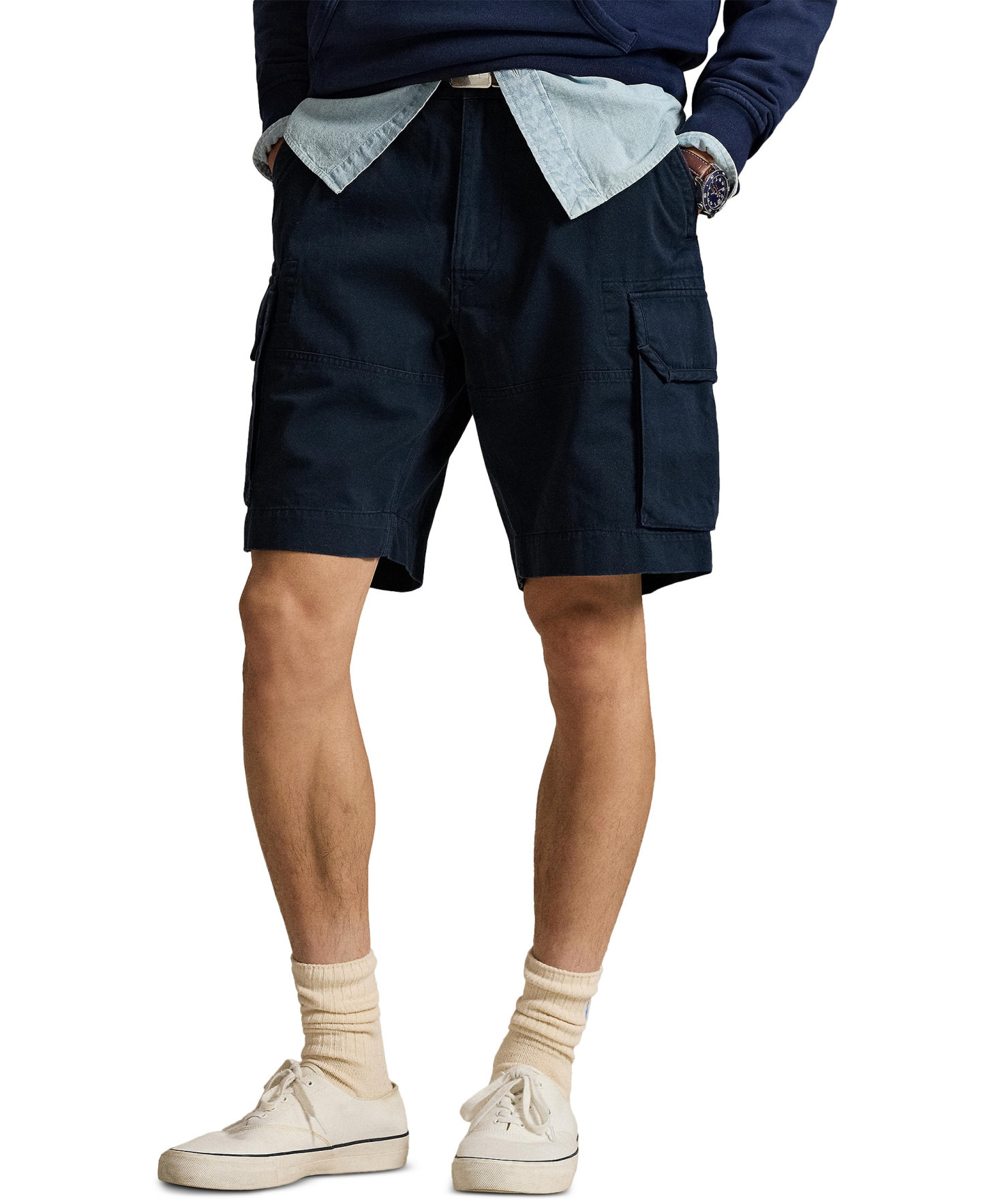Polo Ralph Lauren Men's Shorts, 10.5" Classic Gellar Cargos - Aviator Navy