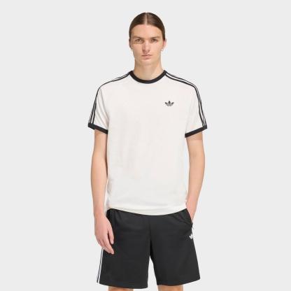 Men's adidas Originals adicolor 3-Stripes T-Shirt - White - view 1