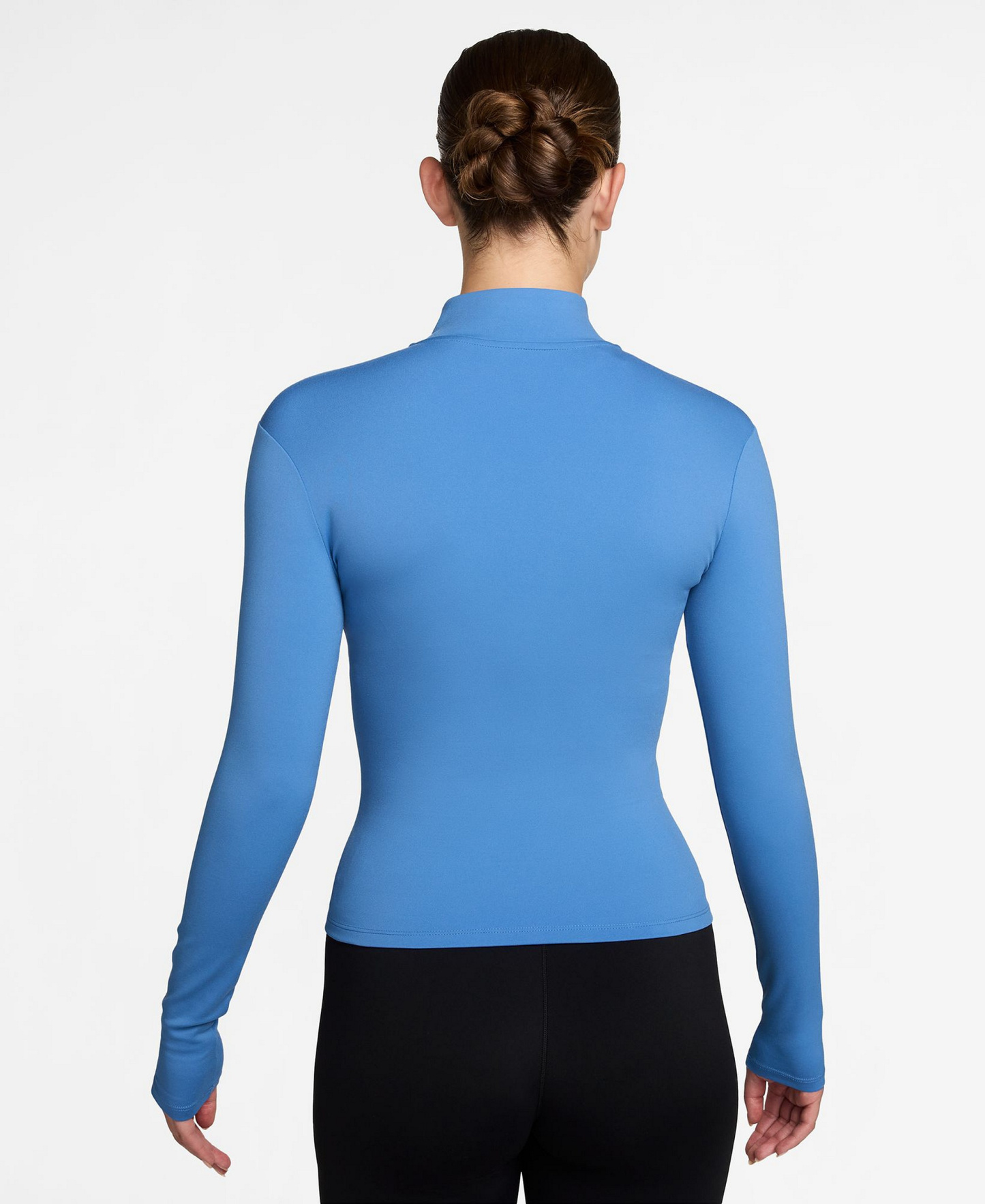 Nike Women's Fitted Full-Zip Jacket - University Blue/white