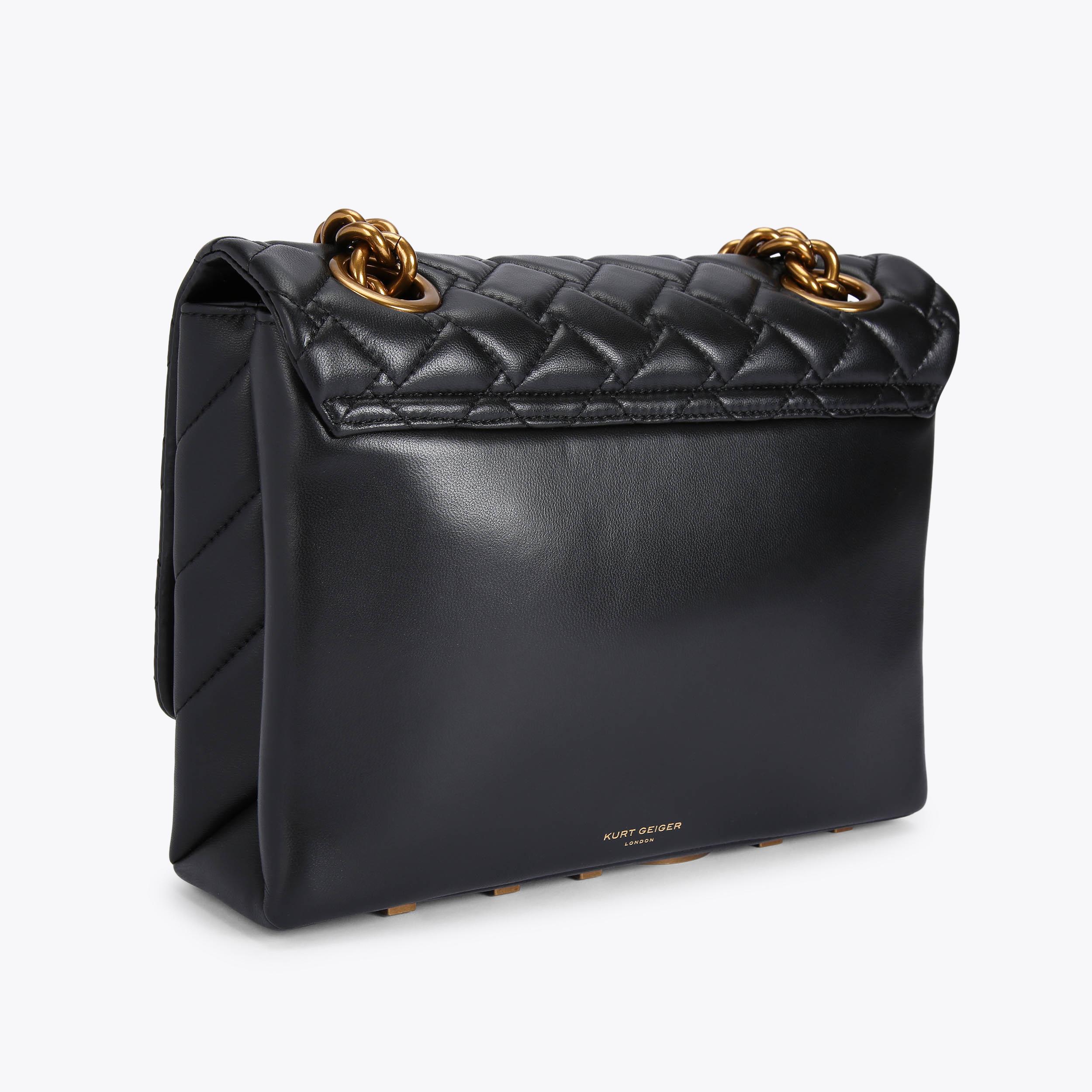 Kurt Geiger London Large Kensington Kurt Bag - Black - view 4