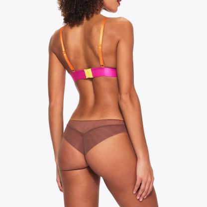 Kurt Geiger London Dora Larsen Triangle Bralette - Brown - view 4