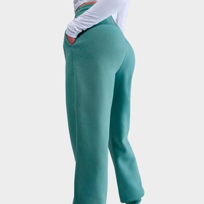 Women's Nithtke Sportswear Phoenix Fleece Oversized High-Waisted Jogger Pants - Cannon/Sail