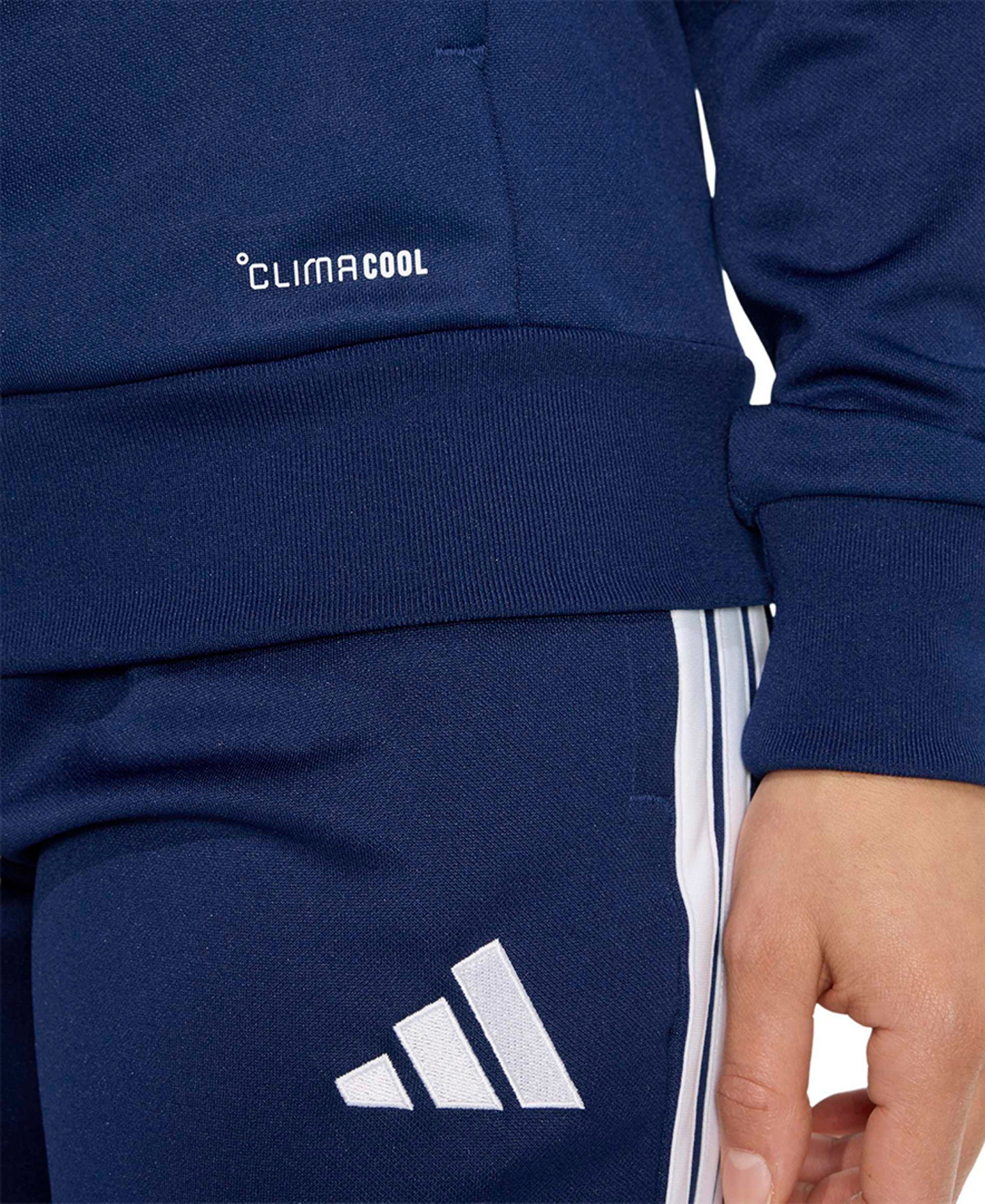 adidas Women's Tiro 26 Quarter-Zip Jacket - Team Navy Blue 2/White