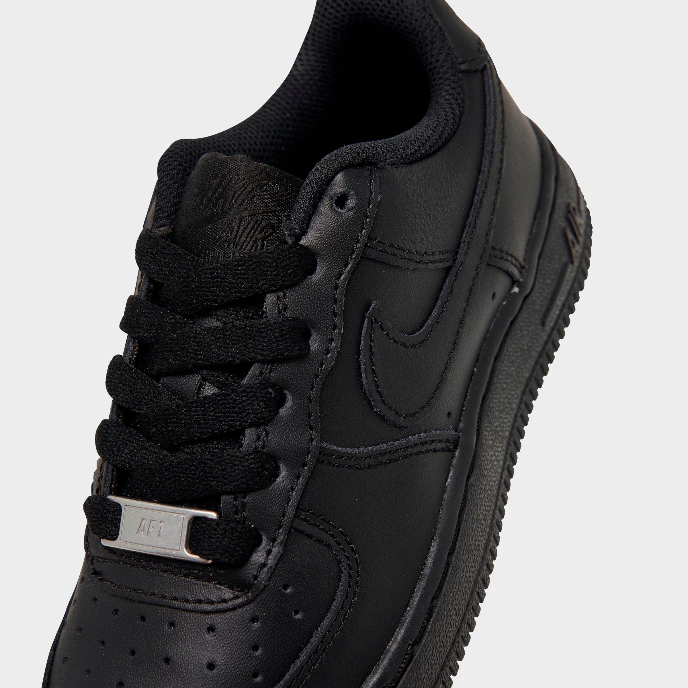 Big Kids' Nithtke Air Force 1 Low '24 Casual Shoes - Black/Black/Black - Detail shot