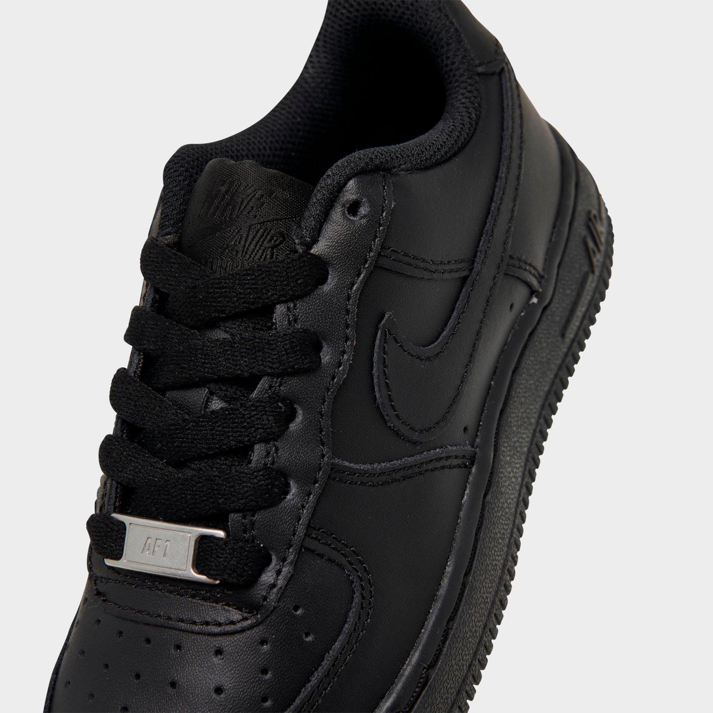 Big Kids' Nithtke Air Force 1 Low '24 Casual Shoes - Black/Black/Black - Detail shot