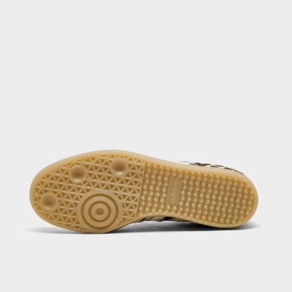 Women's adidas Originals Samba OG Casual Shoes - Part 5 - Crystal Linen/Ivory/Gum - Bottom view