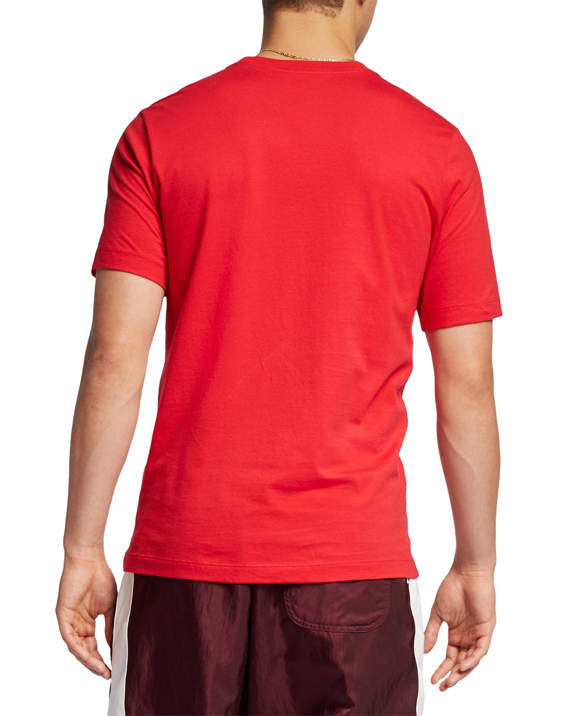 Nike Men's Sportswear Club Crewneck T-Shirt - University Red