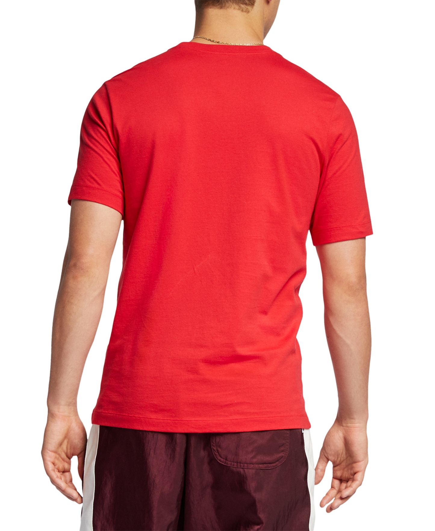 Nike Men's Sportswear Club Crewneck T-Shirt - University Red