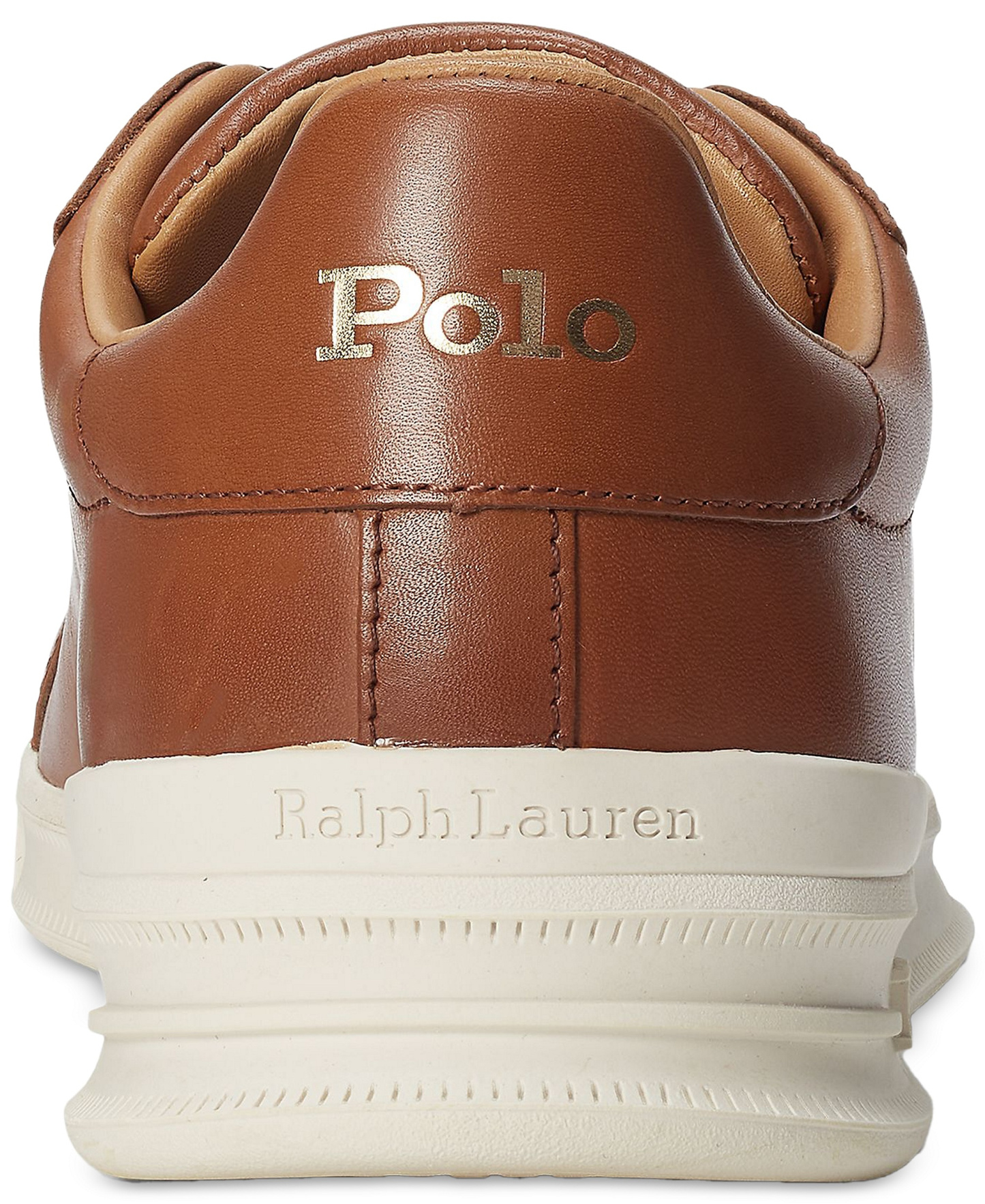 Polo Ralph Lauren Men's Heritage Court II Leather Sneaker - Polo Pale Russet