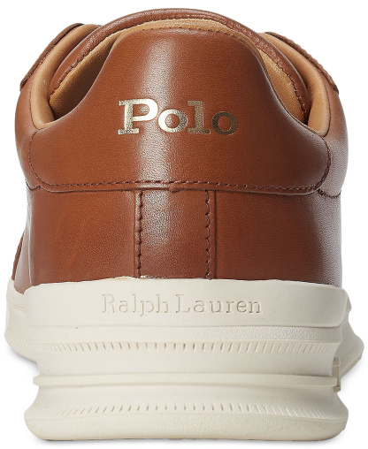 Polo Ralph Lauren Men's Heritage Court II Leather Sneaker - Polo Pale Russet