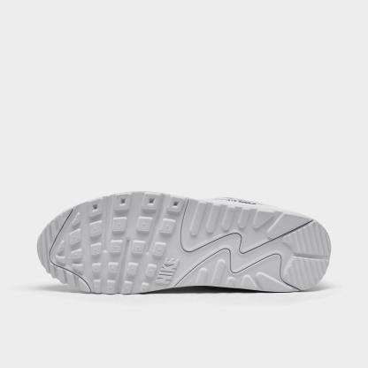 Men's Nithtke Air Max 90 Casual Shoes - Part 1 - White/Black - Bottom view