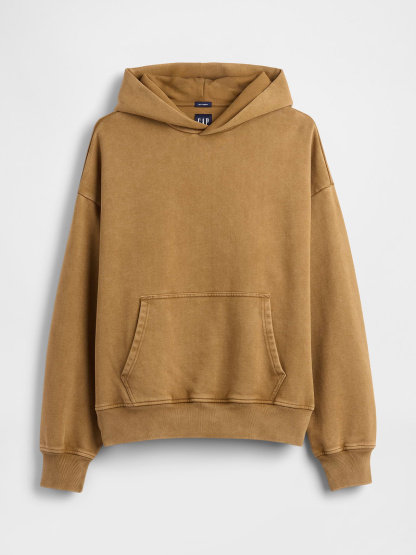 Adult Heavyweight Oversized Hoodie - palomino brown