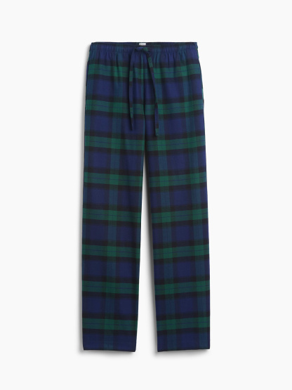 Adult Softest Flannel PJ Pants - Blackwatch plaid