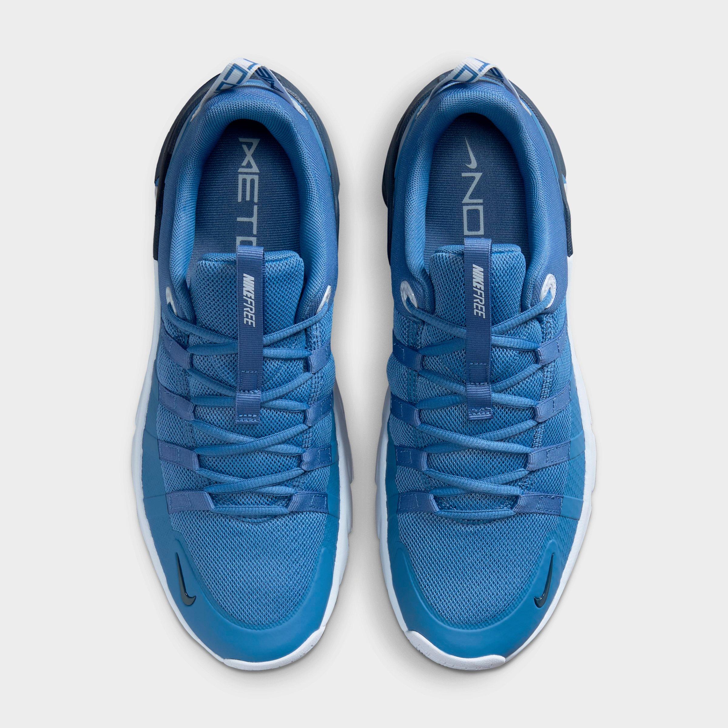 Men's Nithtke Free Metcon 7 Training Shoes - Indigo Storm/Thunder Blue/Football Grey - Top view