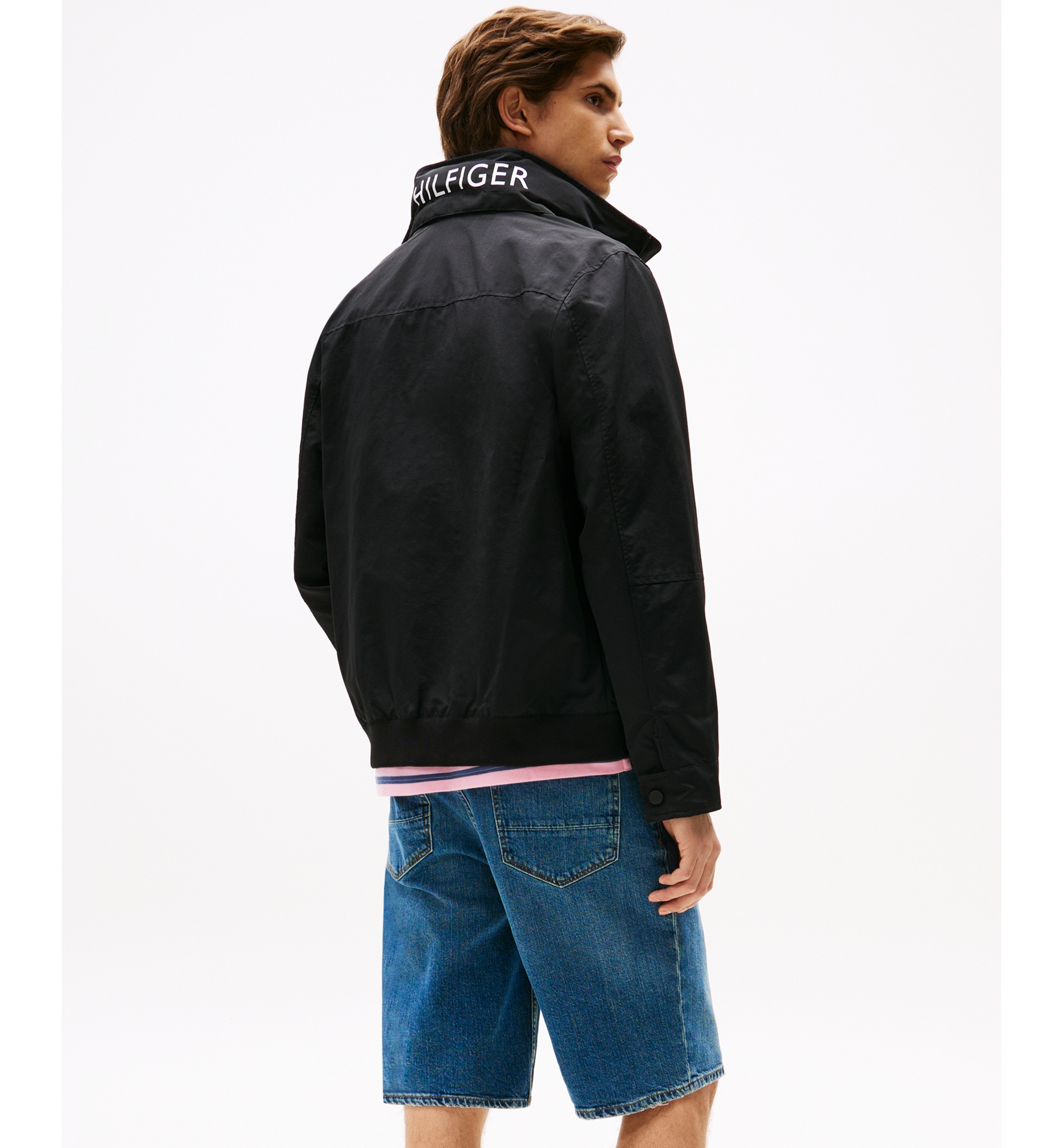 Tommy Hilfiger Men's Regatta Water Resistant Jacket - Black