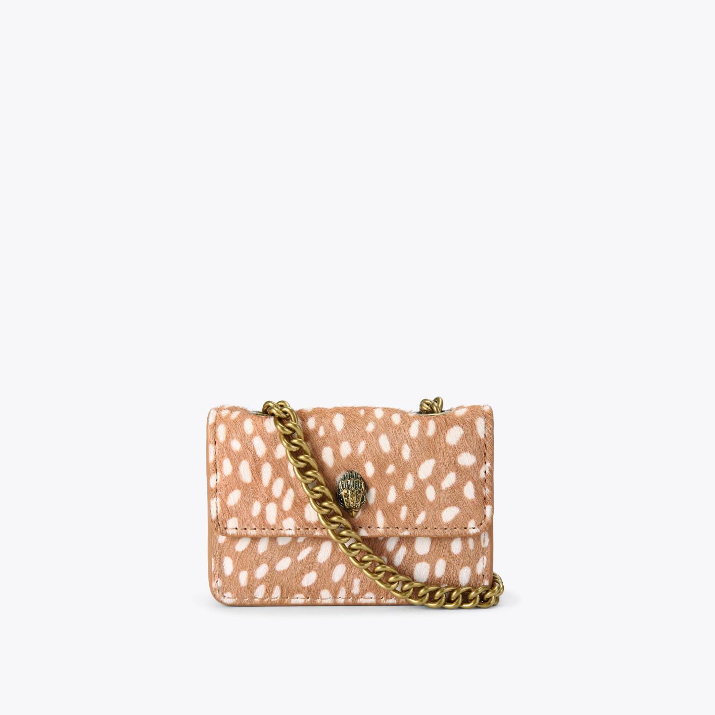 Kurt Geiger London Micro Kensington Bag - Tan
