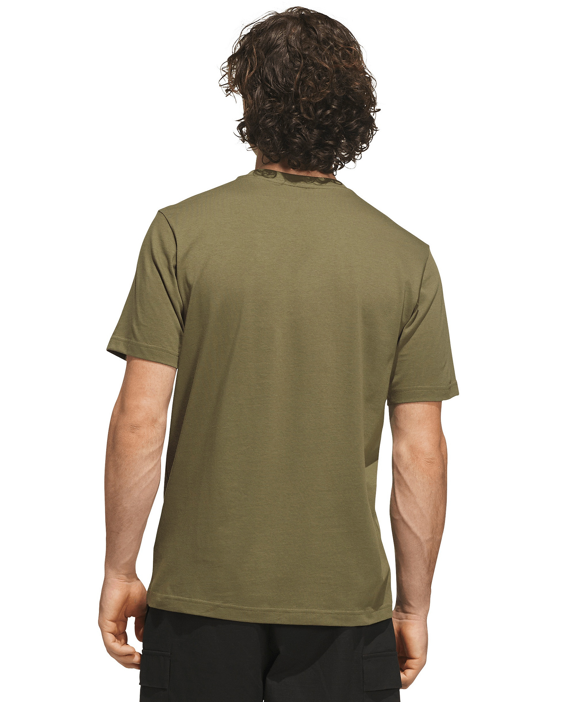 adidas Men's Rock Inspired Camo Graphic Crewneck T-Shirt - Olive Strata