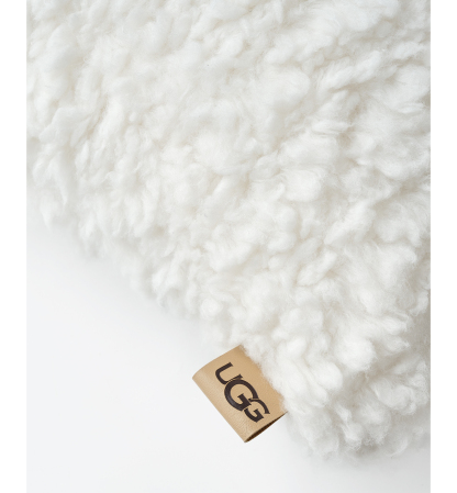 UGG® Shira Textured Decorative Pillow, 20" x 20" - Snow