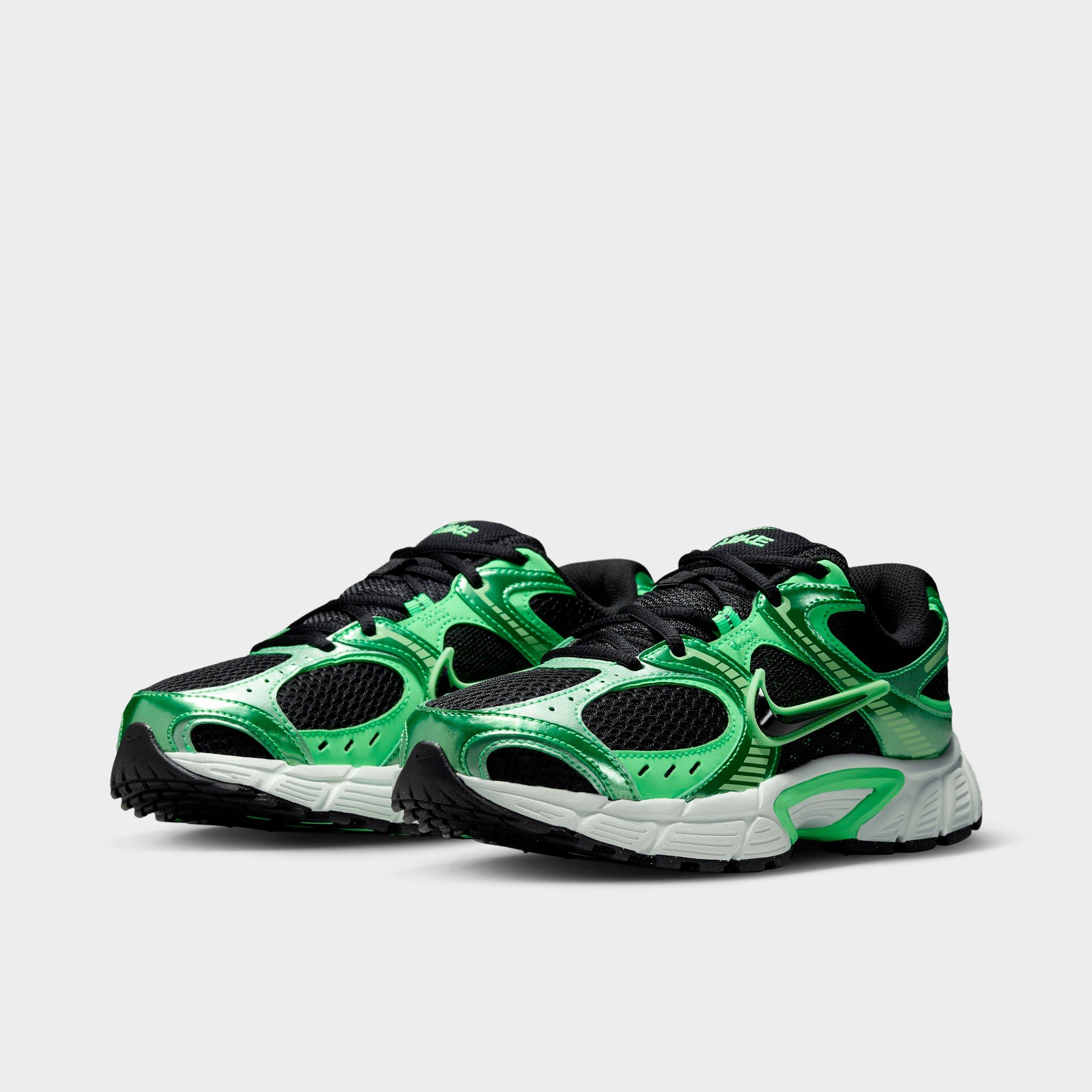 Women's Nithtke V5 RNR Casual Shoes - Part 1 - Black/Illusion Green/Cucumber Calm/Black - Both shoes facing left