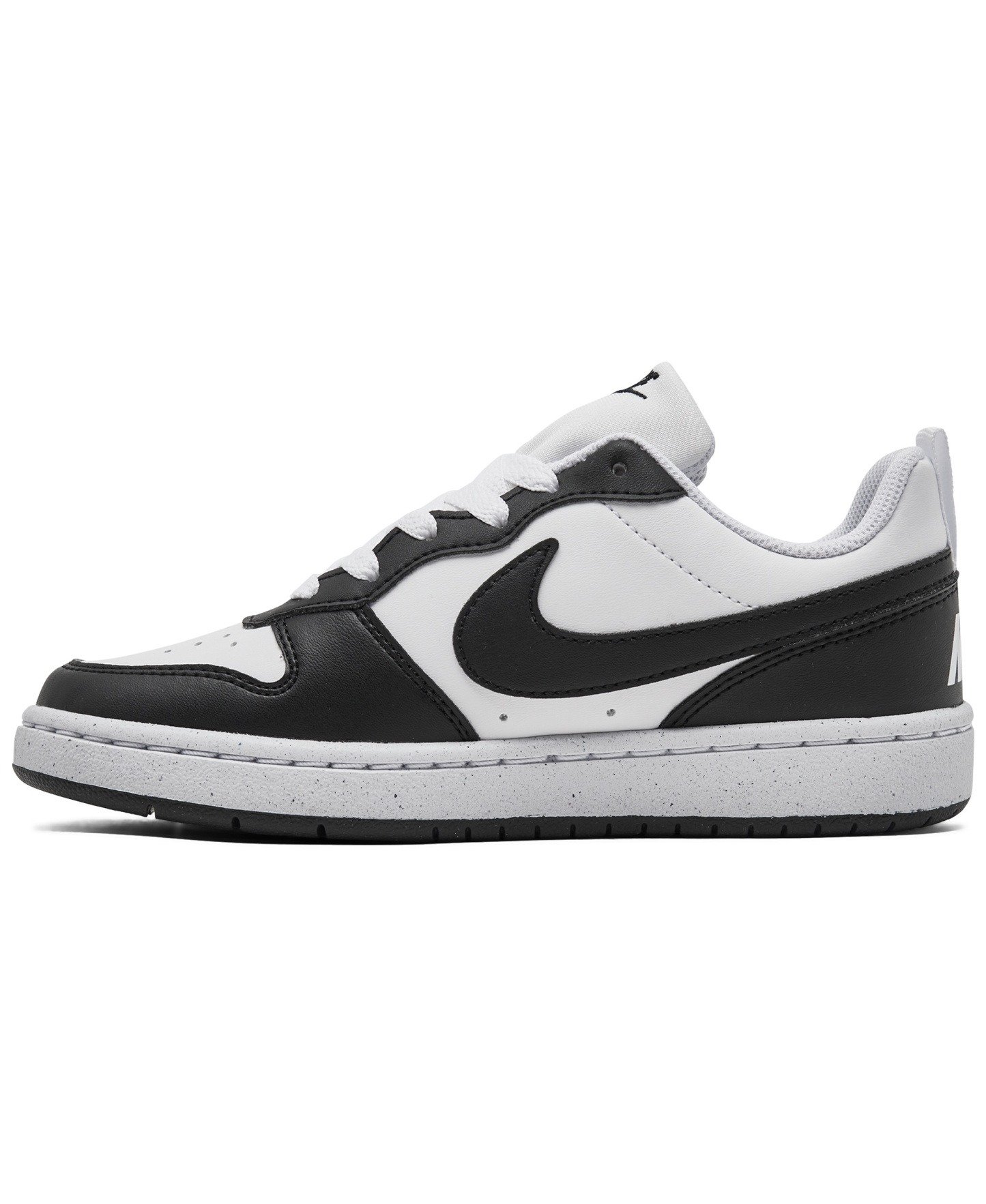 Nike Big Kids Court Borough Low Recraft Casual Sneakers from Finish Line - White, Black