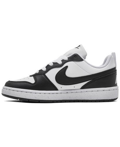 Nike Big Kids Court Borough Low Recraft Casual Sneakers from Finish Line - White, Black