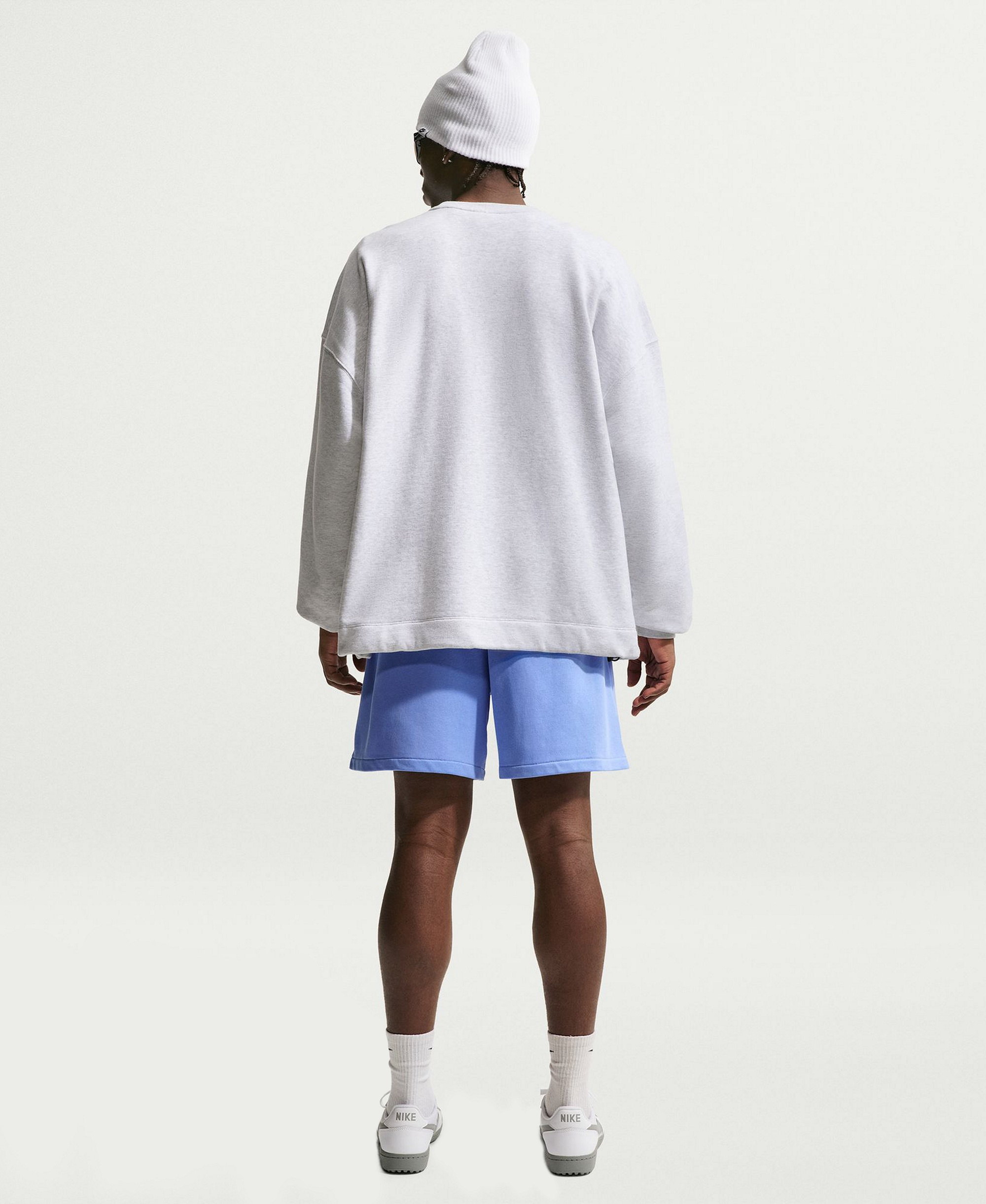 Nike Men's Club French Terry Flow Pull-On Shorts - Royal Pulse