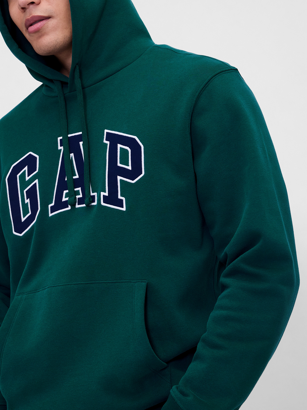 Adult VintageSoft Arch Logo Hoodie - TROPIC GREEN
