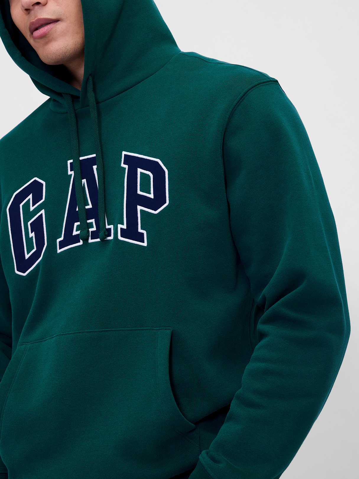 Adult VintageSoft Arch Logo Hoodie - TROPIC GREEN