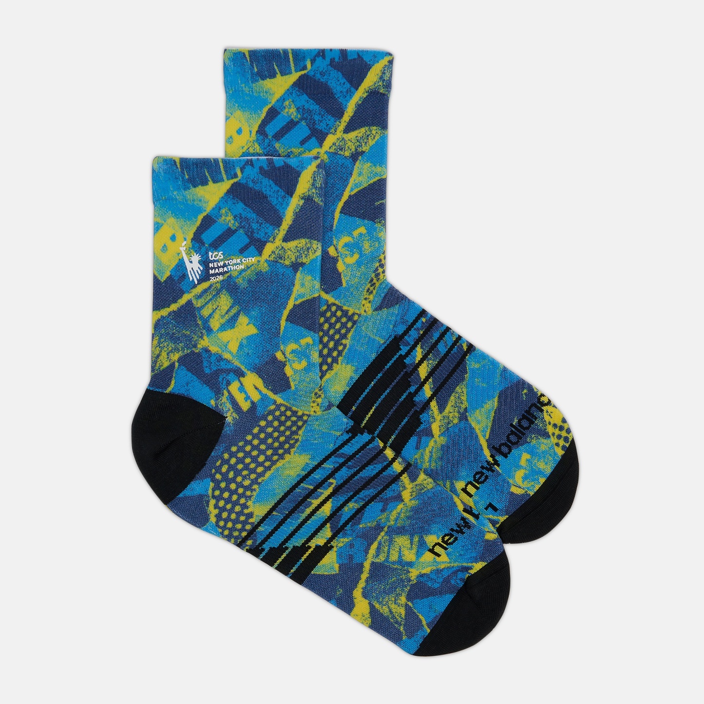 New Balance NYC Marathon Quarter Sock, AC7246PMLT