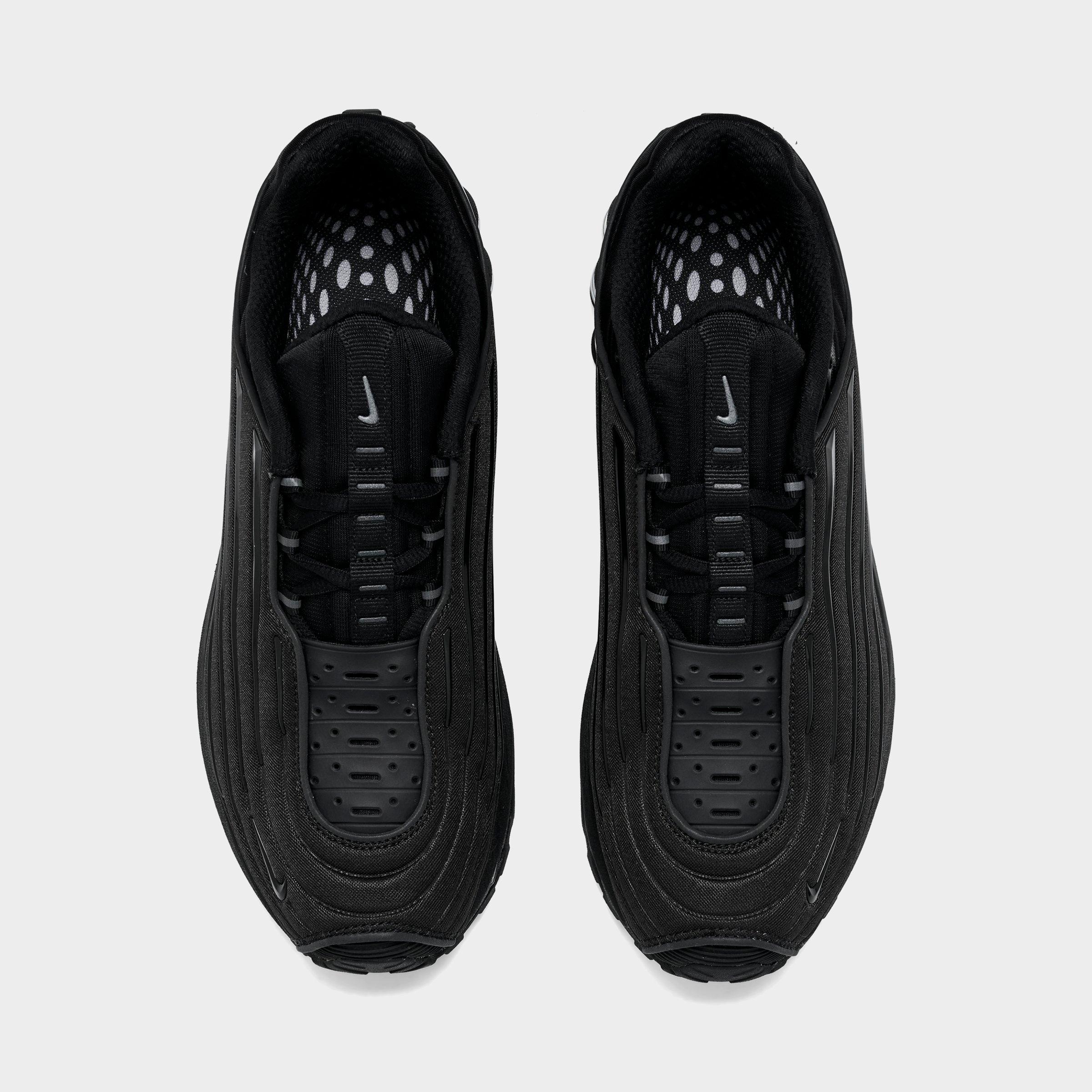 Men's Nithtke Air Max Ecstasy Plus Casual Shoes - Black/Black/Black - Top view