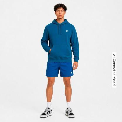 Men's Nithtke Club Woven 6" Flow Shorts - Court Blue/White