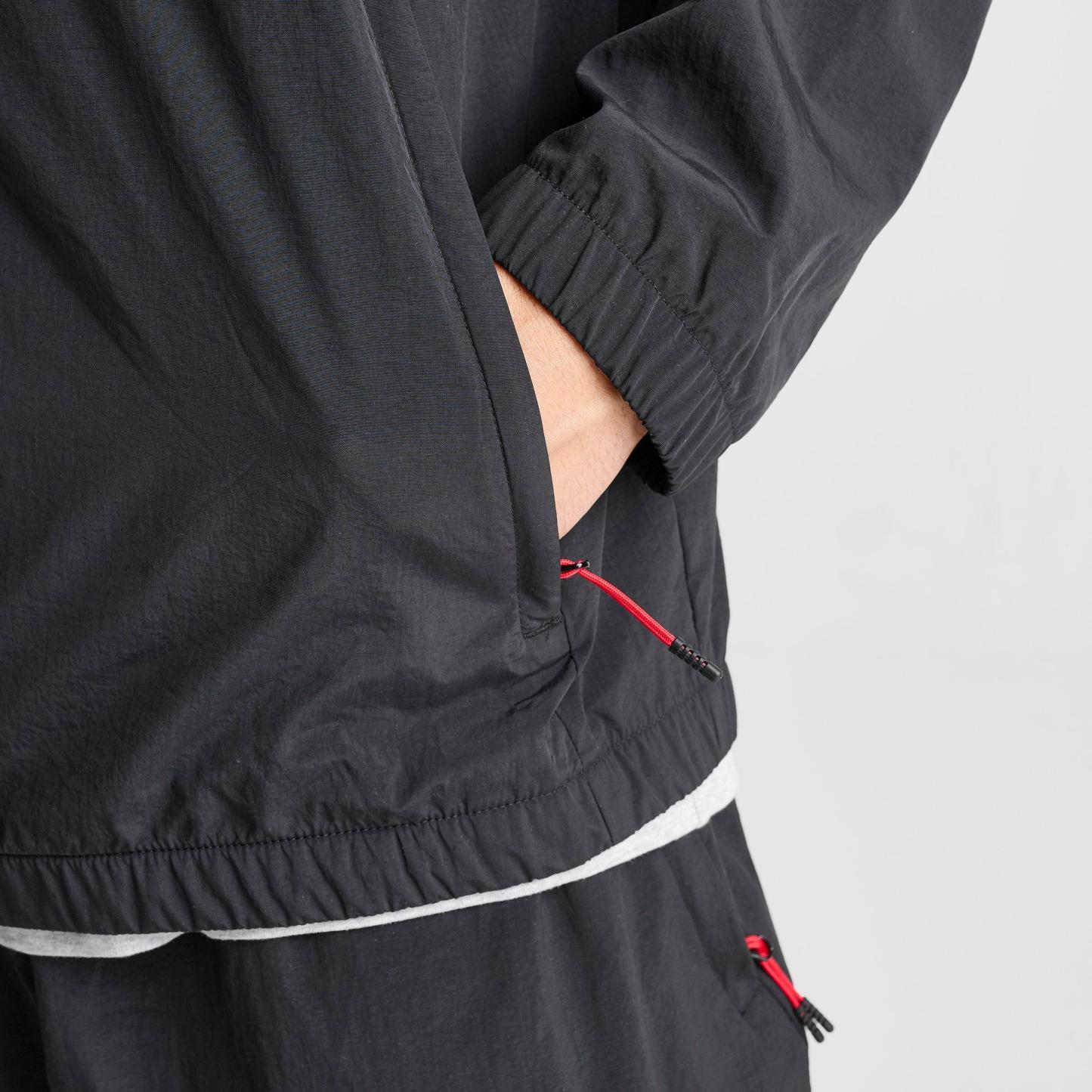 Men's New Balance Vision Pack Full-Zip Jacket - Black/Red - view 6
