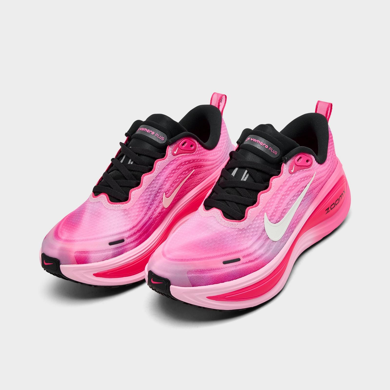 Women's Nike Vomero Plus Running Shoes - Pearl Pink/Pink Glow/Hyper Pink/Summit White