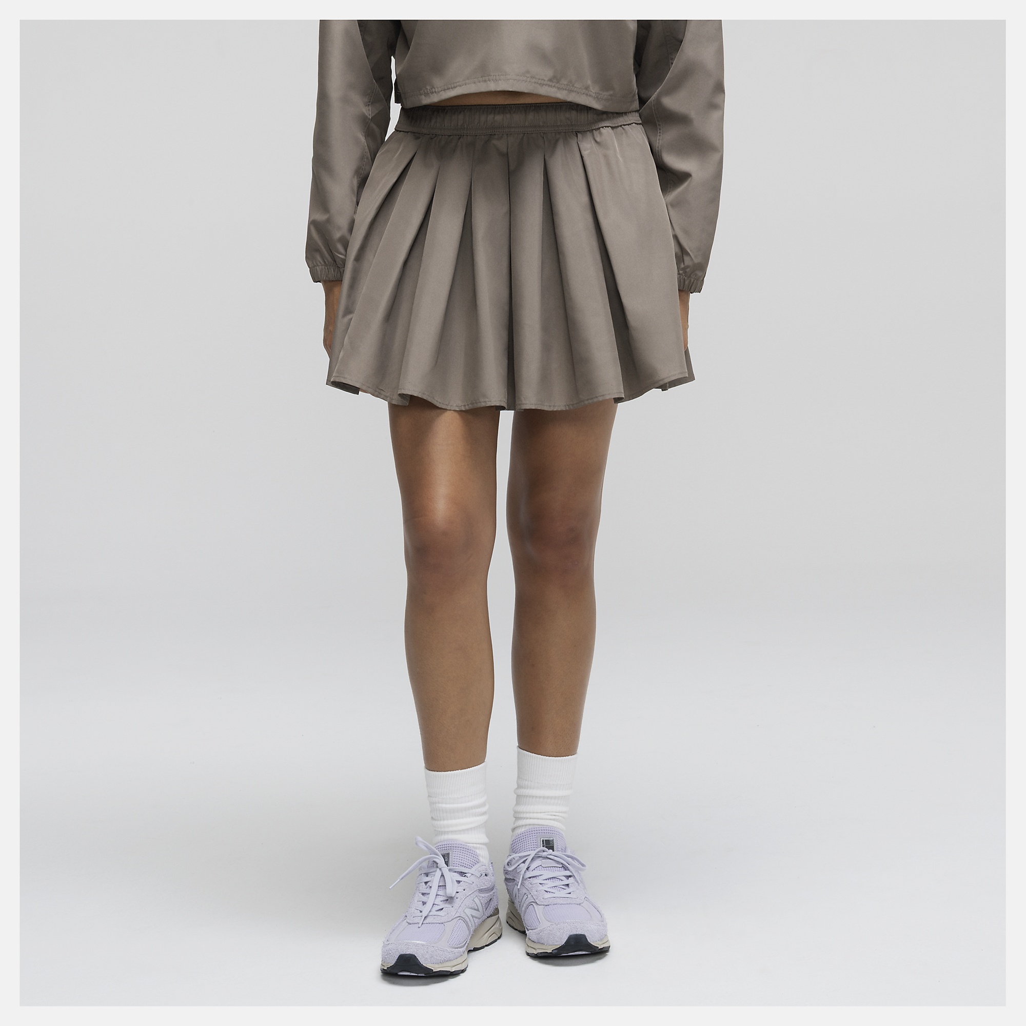 New Balance Made in USA Pleated Skirt, WB62T7K0ABQ