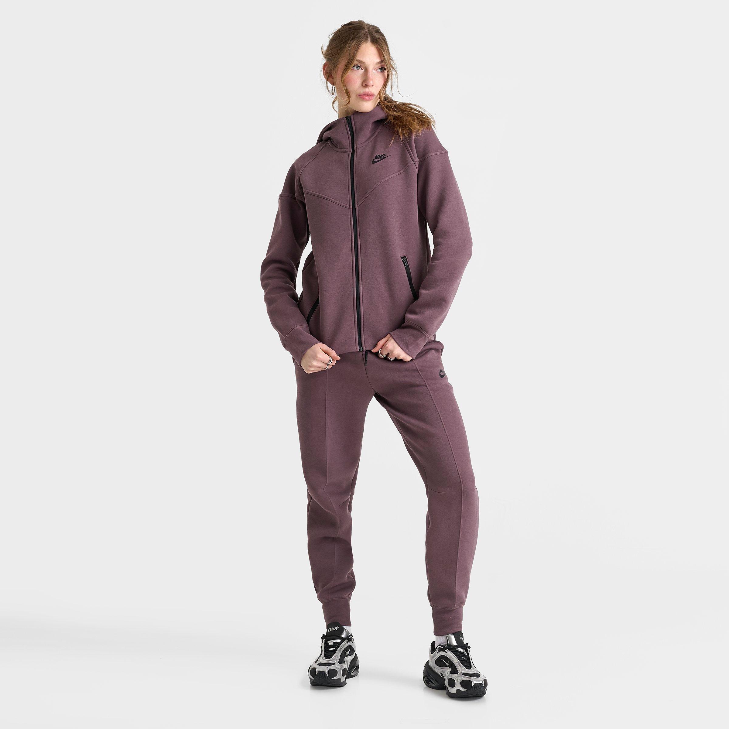 Women's Nithtke Sportswear Tech Fleece Windrunner Full-Zip Hoodie - Tattoo/Black