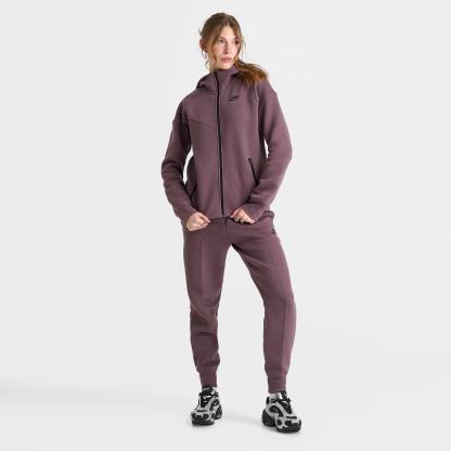 Women's Nithtke Sportswear Tech Fleece Windrunner Full-Zip Hoodie - Tattoo/Black