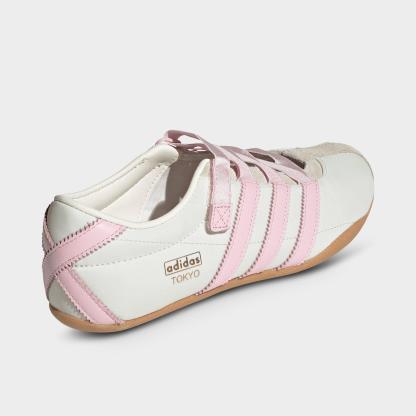 Women's adidas Originals Tokyo MJ Casual Shoes - Part 2 - White/Off White/Clear Pink - Back view
